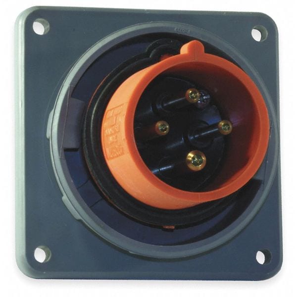 Entrada de clavija y enchufe IEC de Hubbell, 20A, 125/250V - HBL420B12W