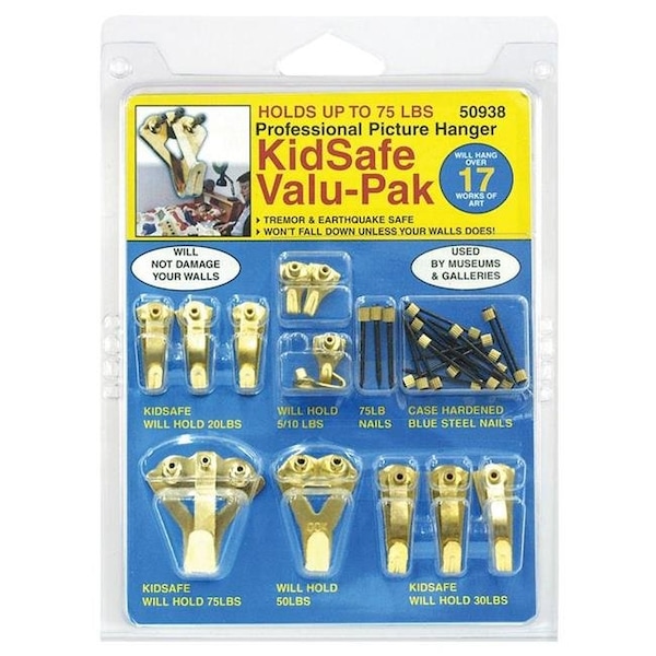 Hillman Hillman Fasteners 244502 Kidsafe Picture Hanging Kit - 244502