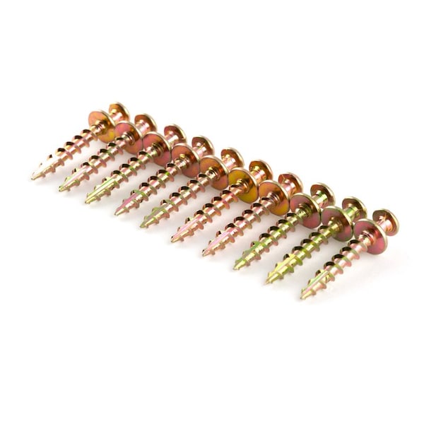 Hangman Hangman Gold Double Headed Hanger 100 lb 10 pk - BCK-10