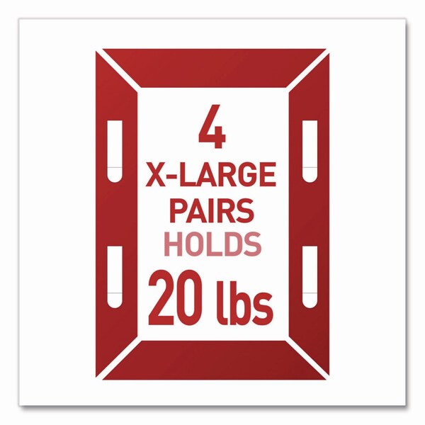 Command Picture Hanging Strips, X-Large, Removable, Holds up to 20 lbs per 4 Strips, White, 16PK - 17217-16NA