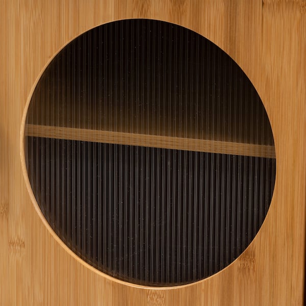 Baxton Studio 15.7 W, 15.7 L, 22 H, Bamboo , Sunboard, Natural Brown - 223-12901-ZORO