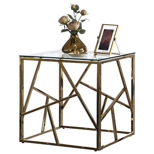 Fabulaxe 21.75 W, 21.75 L, 21.75 H, Metal, Gold - QI004410.GD