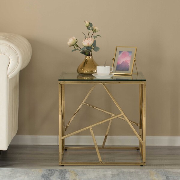 Fabulaxe 21.75 W, 21.75 L, 21.75 H, Metal, Gold - QI004410.GD