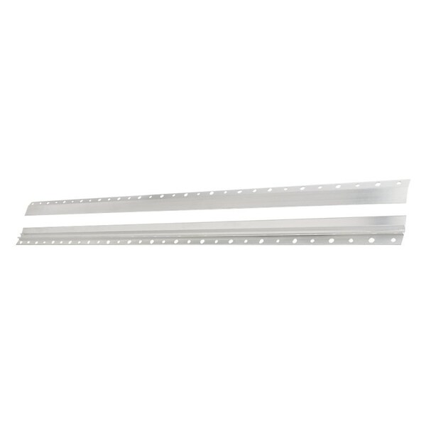 National Hardware HeavyDuty Hanger, 300 lb, Aluminum, Mill, 516 in Opening, 12 in Projection, Screw Mounting - N260-145
