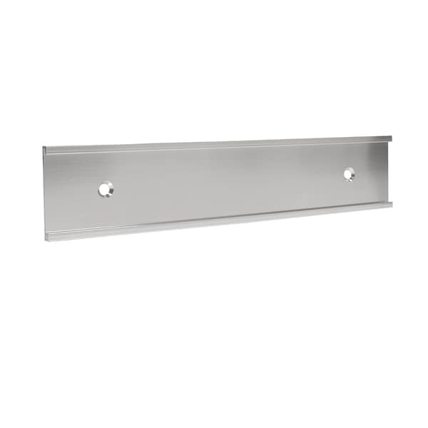 Simply Frames 2 in. H x 9 in. L Wall Plate Holder, Bright Silver - SW-92S