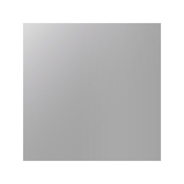Simply Frames 2 in. H x 9 in. L Wall Plate Holder, Bright Silver - SW-92S