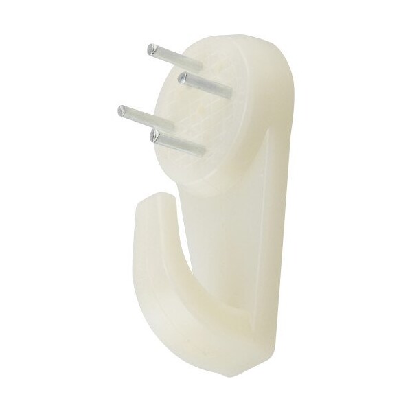 Hillman HILLMAN Plastic Coated White Hardwall Picture Hook 25 lb 3 pk - 121122