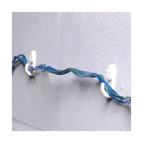 Hillman HILLMAN Plastic Coated White Hardwall Picture Hook 25 lb 3 pk - 121122