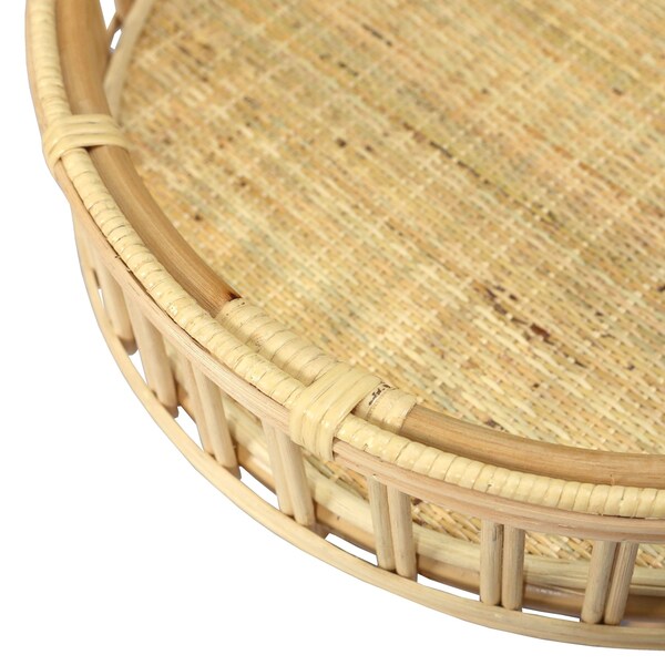 Elk Studio Accent Table, 22 in W, 22 in L, 21 in H, Natural Materials - S0075-10012