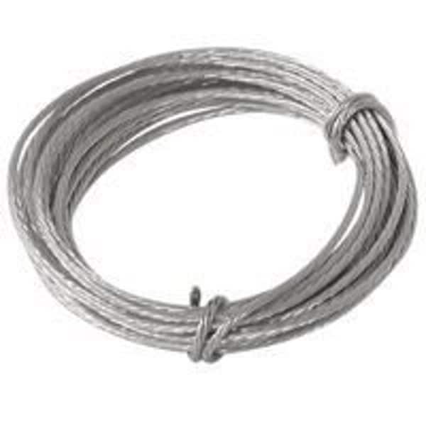Ook Mirror Hanging Cord, 20 lb, Stainless Steel - 50165