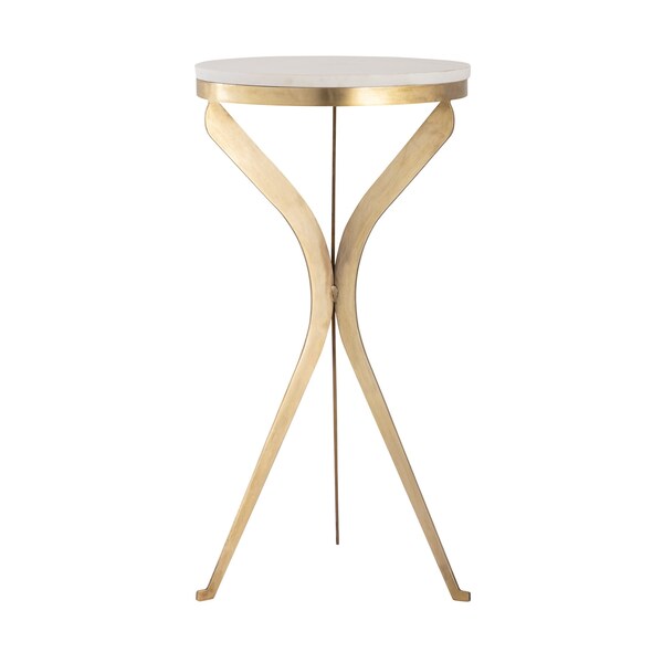 Elk Signature Accent Table, 12 in W, 12 in L, 23.25 in H, Metal - H0805-10877
