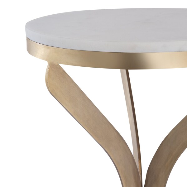 Elk Signature Accent Table, 12 in W, 12 in L, 23.25 in H, Metal - H0805-10877