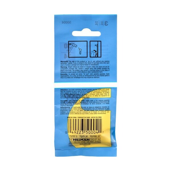 Hillman HILLMAN OOK Brass-Plated Gold Professional Picture Hanger 30 lb 3 pk - 533008