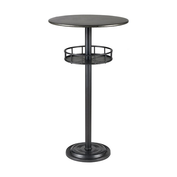 Elk Studio Accent Table, 22.88 in W, 22.88 in L, 41.38 in H, Metal - 3187-018