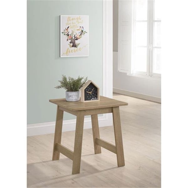 Progressive Furniture Progressive Furniture T173-04 20 x 18 x 18 in. Matt End Table - Craftman Oak - T173-04