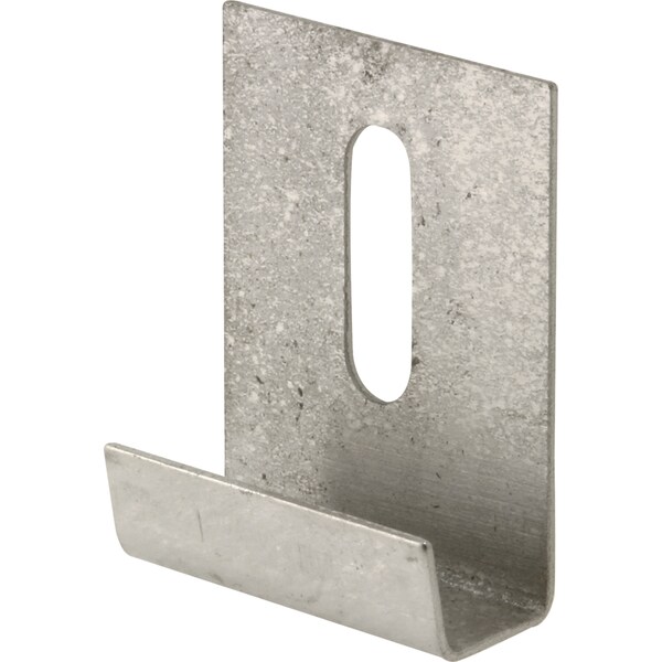 Prime-Line Mirror J Hanger Clip, 1 in. Wide, Stainless Steel Construction 6 Pack - U 9254