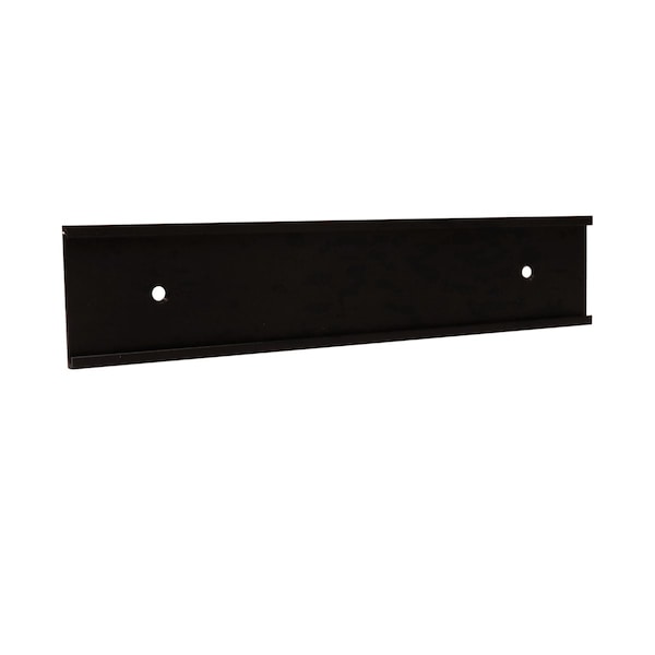 Simply Frames 1-1/2 in. H x 6 in. L Wall Plate Holder, Black - SW-615B