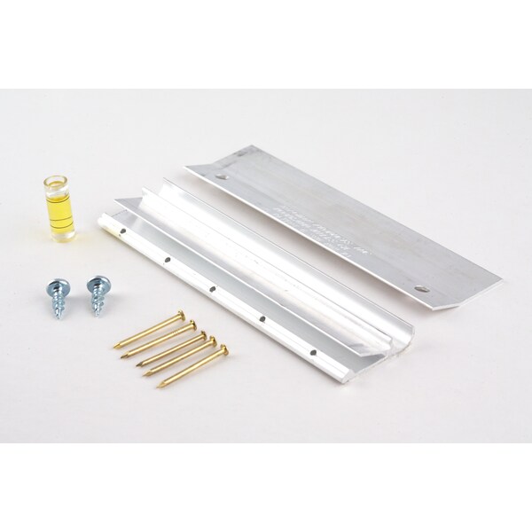 Hangman No Stud Mirror Picture Hanging System for Apartments Aircraft Grade Aluminum w/ Level Holds 50 lbs - APT-6