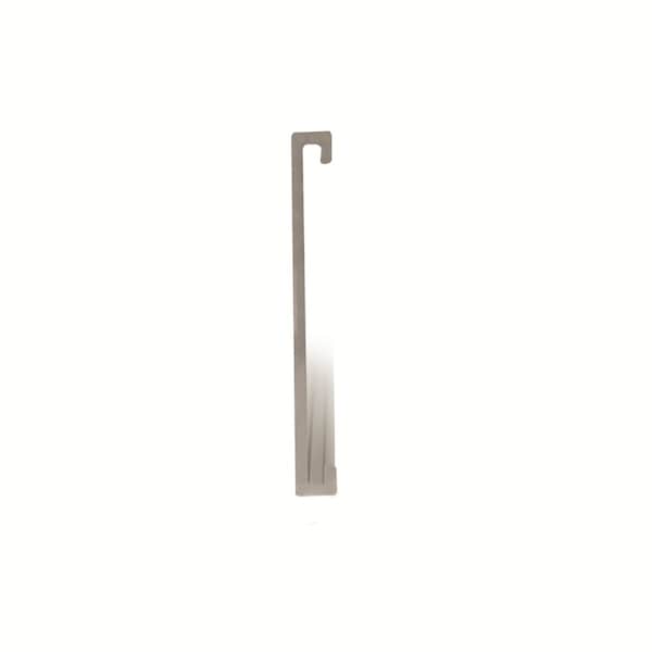 Simply Frames 1-1/2 in. H x 4 in. L Wall Plate Holder, Bright Silver - SW-415S
