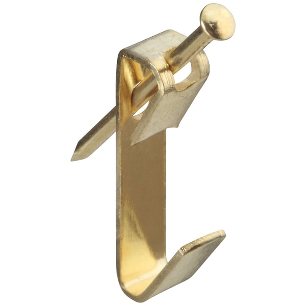 National Hardware National Hardware Brass-Plated Picture Hanger 30 lb 8 pk - N260-034