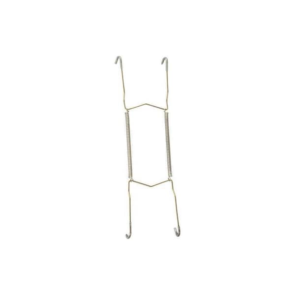 National Hardware 8-11 in. Plate Hangers, Brass N259-978 - 7165087