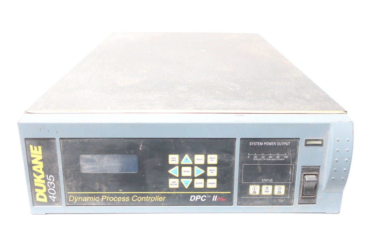 DUKANE 4035LN2E-L2 DPC II PLUS DYNAMIC PROCESS CONTROLLER MODULE - MRO ...