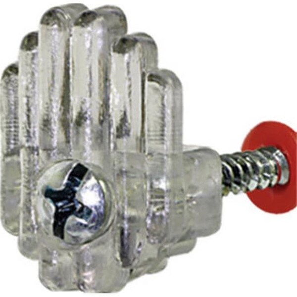Hillman Hillman Fasteners 121144 Clear Mirror Holder & Anchor; 4 Pack - 195198
