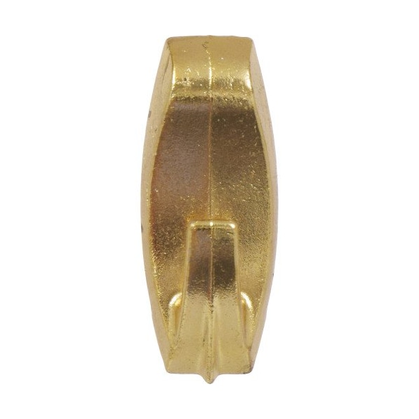 Hillman HILLMAN WallBiter Brass-Plated Gold Large Picture Hook 60 lb 3 pk - 122394