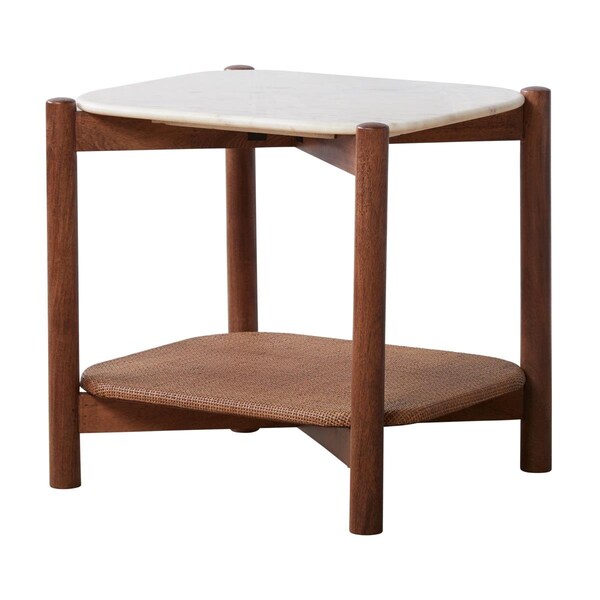 Kd Oficina Dowel Occasional Side Table, Porto Natural Finish - KD3093512