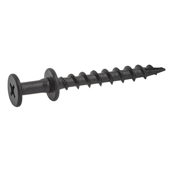 National Hardware Bear Claw Hanger, 30 lb in Drywall, 100 lb in Stud, Steel, Black Oxide, 1132 in Projection - N260-126