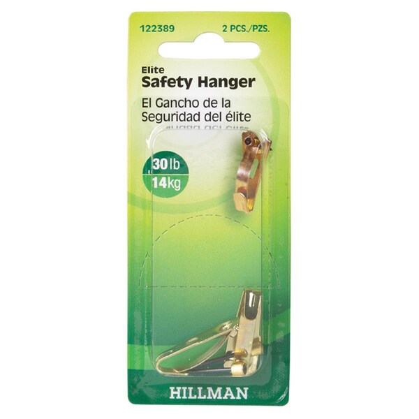 Aceds 30 lbs Elite Safety Picture Hanger, 10PK - 5332192
