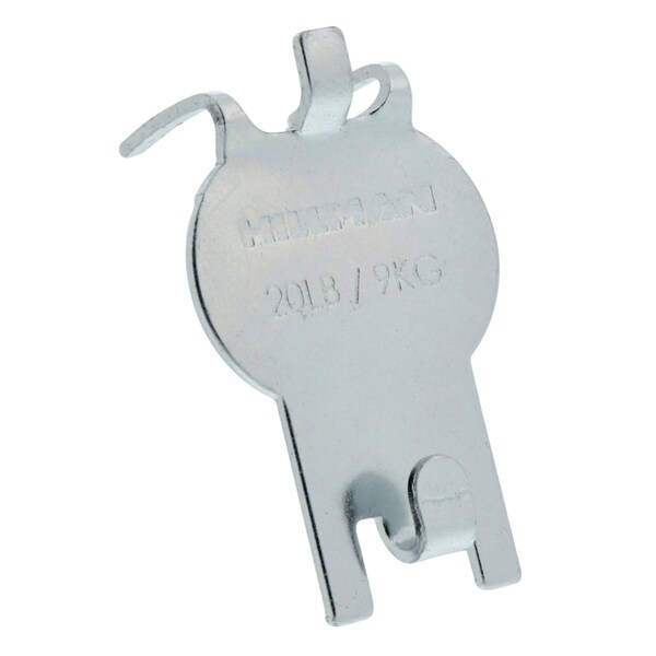 High & Mighty HILLMAN High & Mighty Silver Picture Hanger 20 lb 2 pk - 515300