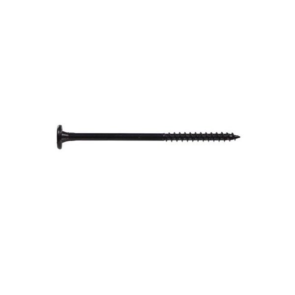 Hillman Hillman Fasteners 195811 4.5 x 0.25 in. Tite Black Ceramic Exterior Lumbertite Screws - Pack of 50 - 195811