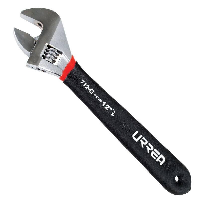 Llave ajustable con mango acolchonado de 6 pulgadas URREA - 706G