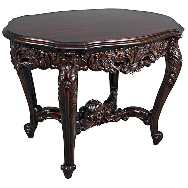 Design Toscano Chateau Montfort Louis XV Cocktail Table - AF57152