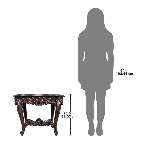 Design Toscano Chateau Montfort Louis XV Cocktail Table - AF57152