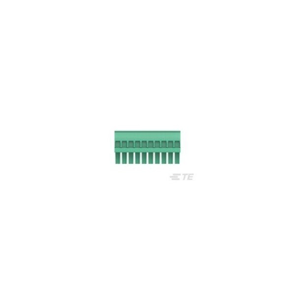 Te Connectivity Str Plug 3.81mm Verde LH 10 posiciones - 1-1986375-0