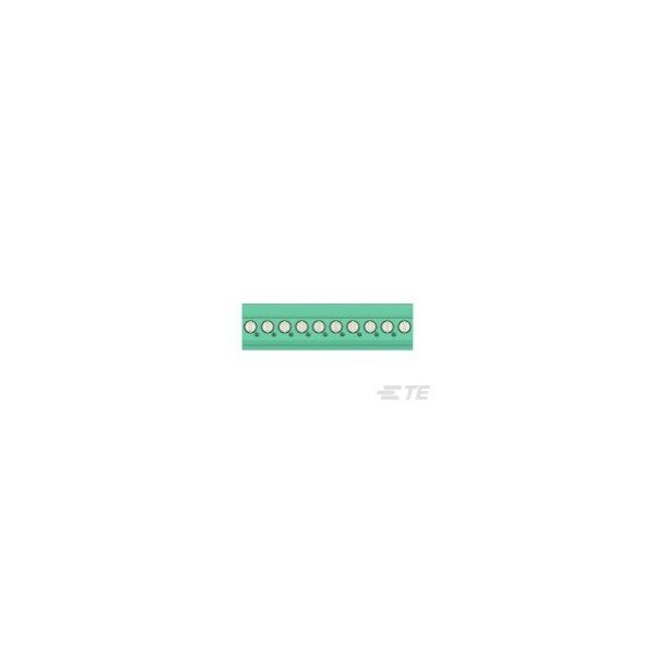 Te Connectivity Str Plug 3.81mm Verde LH 10 posiciones - 1-1986375-0
