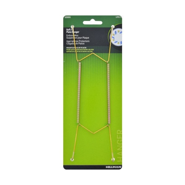 Hillman HILLMAN Brass-Plated Gold All Purpose Hanger 30 lb 1 pk - 122051