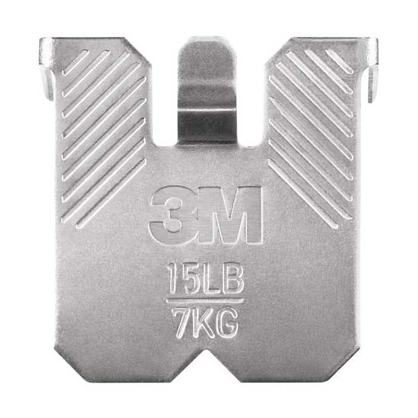 3M Picture Hanger, Silver, Steel, 5/8 in D - 3PH15-1ES