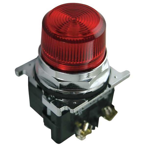 Indicador piloto Eaton, 120VAC, rojo - 10250T181LRP06