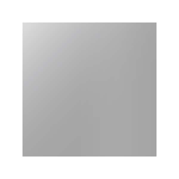 Simply Frames 2 in. H x 10 in. L Wall Plate Holder, Bright Silver - SW-102S
