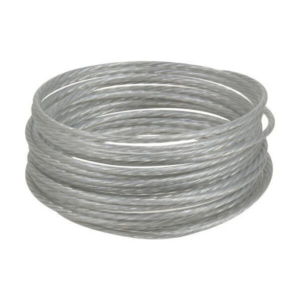 Hillman HILLMAN Plastic Coated Silver Picture Wire 30 lb 1 pk - 121109