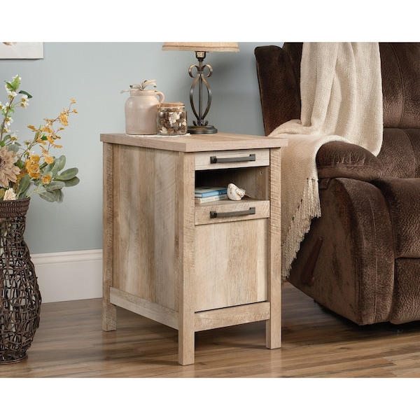 Sauder Side Table, 14.37 in W, 22.44 in L, 25.79 in H - 420337