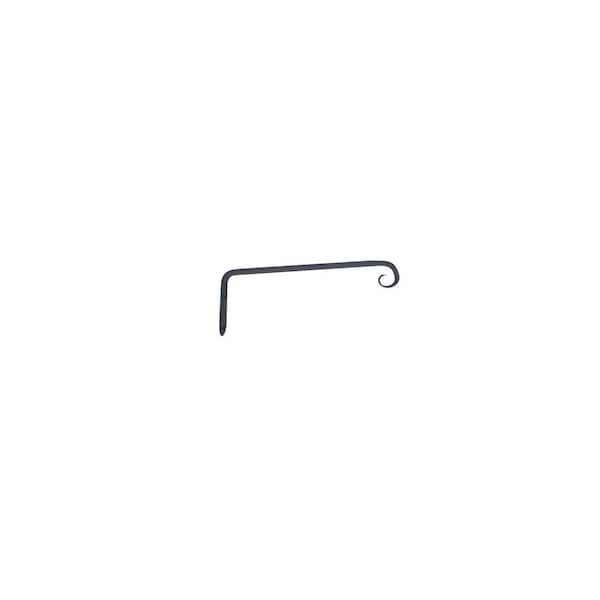 Green Thumb Hanging Plant Hook, Straight, Black, 10-In. - 89410GT