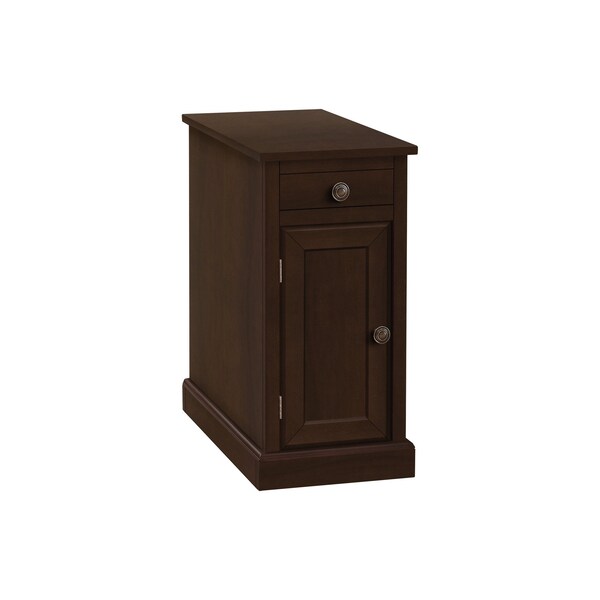 Monarch Specialties Rectangle Accent Side Table, 24.25 in W, 11.75 in L, 21.75 in H - I 3964