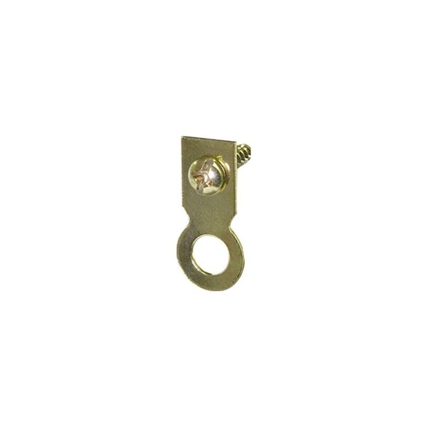 Hillman Ring Hanger AnchorWire Brass-Plated Small 1 lb Brass-Plated, 4PK - 122225