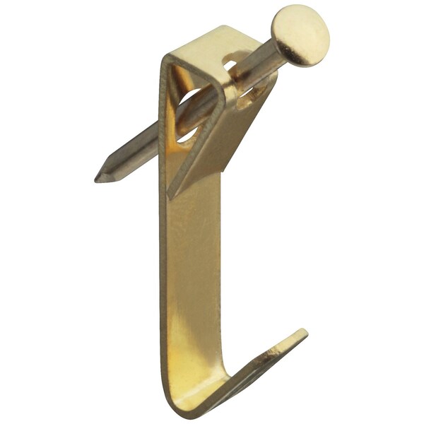 National Hardware National Hardware Brass-Plated Picture Hanger 50 lb 4 pk - N260-042