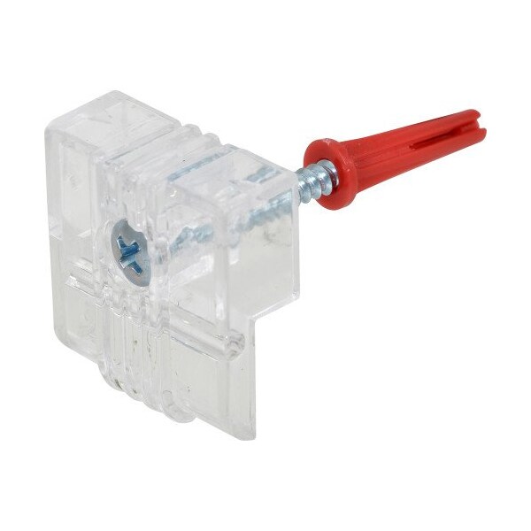 Hillman HILLMAN Plastic Coated Heavy Duty Mirror Holder Kit 20 lb 4 pk - 122201