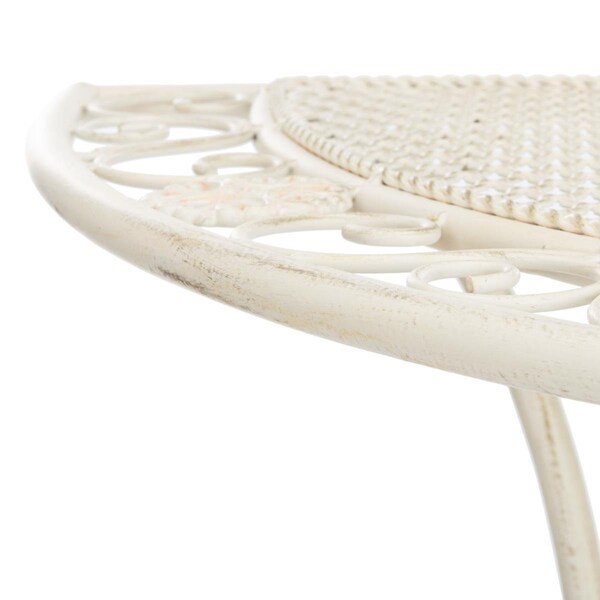 Safavieh Genson End Table, Pearl White - PAT5027A